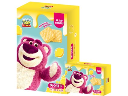 Disney Lotso Lemon Filled Biscuit 120g CHN