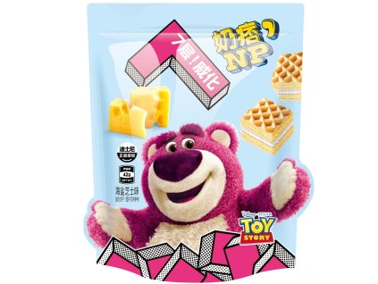 Disney Lotso Sea Salt Cheese Wafer 42g CHN