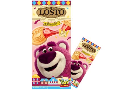 Disney Lotso Strawberry Filled Biscuit 83g CHN