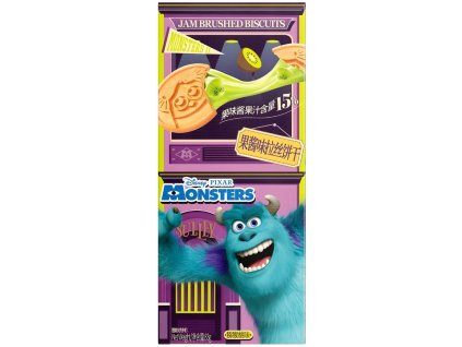 Disney Monsters Kiwi Filled Biscuit 83g CHN