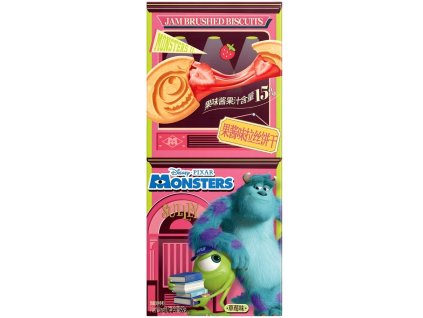 Disney Monsters Strawberry Filled Biscuit 83g CHN