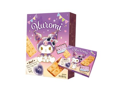 Qi Kuromi Beef Crispy Cracker 60g CHN