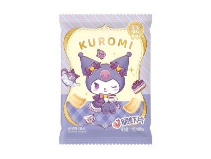 Qi Kuromi Crispy Shrimp Chips 12g CHN