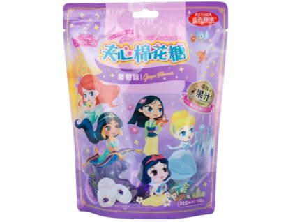 Baiwei & Disney Grape Stuffed Marshmallows 80g CHN