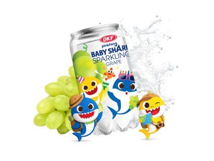 OKF BabyShark Sparking Grape 350ml