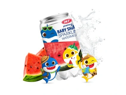 OKF BabyShark Sparking Watermelon 350ml