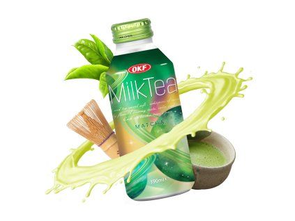 OKF Milk Tea Matcha 390ml KOR