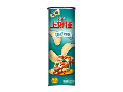 Oishi Pizza Cripsy Potato Chips 85g CHN