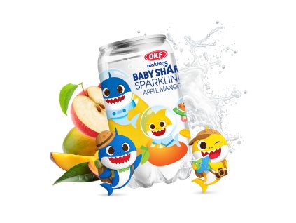 OKF BabyShark Sparking Apple&Mango 350ml