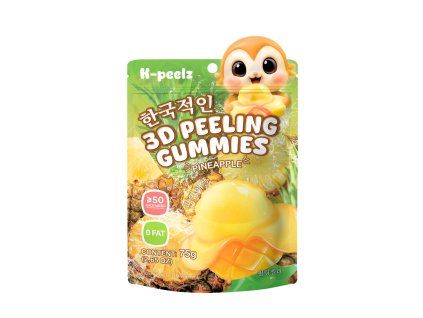 K Peelz Pineapple 3D Peeling Gummies 75g CHN