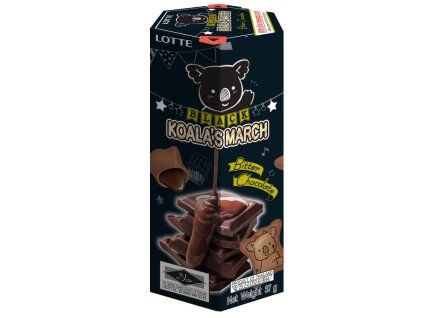 AKCE 1+1 Koala's March Black Bitter Chocolate Biscuits 37g THA