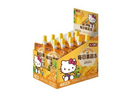 YJPZ Hello Kitty Mango Veggie & Fruit Jelly 110g CHN