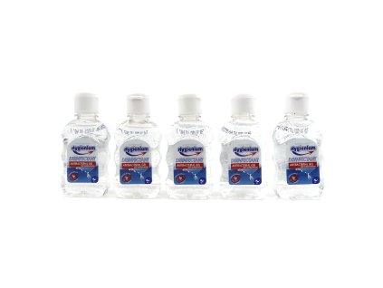 Hygienium Antibakteriální Dezinfekční Gel Na Ruce Balení 5x 50ml EU