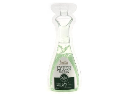 Nutka Cannabis Antibakteriální Dezinfekční Gel Na Ruce (náplň) 40ml EU