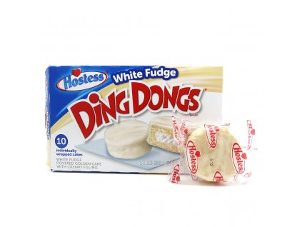 Hostess Ding Dongs White Fudge 1ks 36g USA