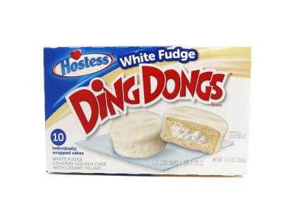 Hostess Ding Dongs White Fudge (10x36g) 360g USA