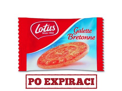 Lotus Galette Bretonne Máslové Bretaňské Sušenky 7g BEL