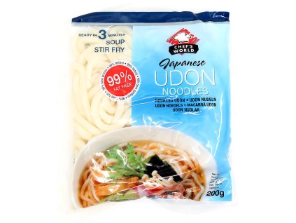 Chef's World Čerstvé Udon Nudle 200g KOR