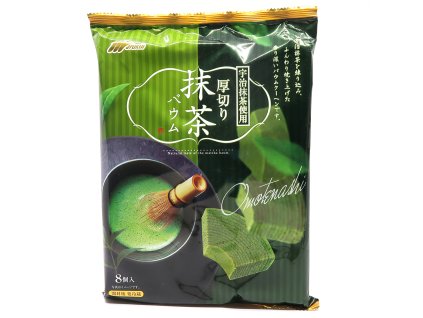 Marukin Baumkuchen Matcha Dortík Balení 220g JAP