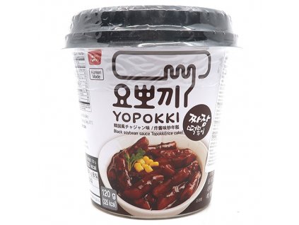 Yopokki Black Soybean Tteokbokki Topokki v Kelímku 120g KOR