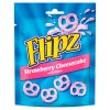 Flipz Strawberry Cheesecake Coated Pretzels 90g UK