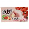 Q Brand Mochi Rýžové Koláčky Kakao Jahoda 80g TWN