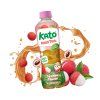 Kato Iced Tea Lychee Low Sugar With Nata De Coco Jelly 350ml THA