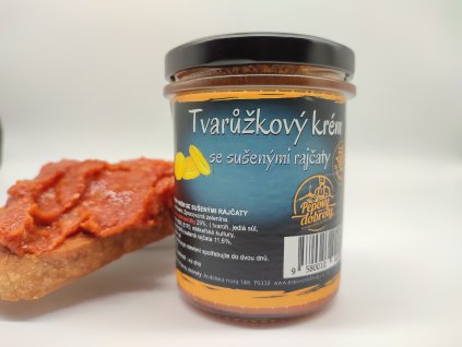 Tvarůžkový krém se sušenými rajčaty 200 g