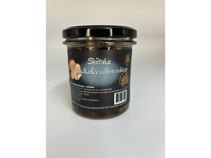Shiitake houby ve sladkokyselém nálevu-200ml