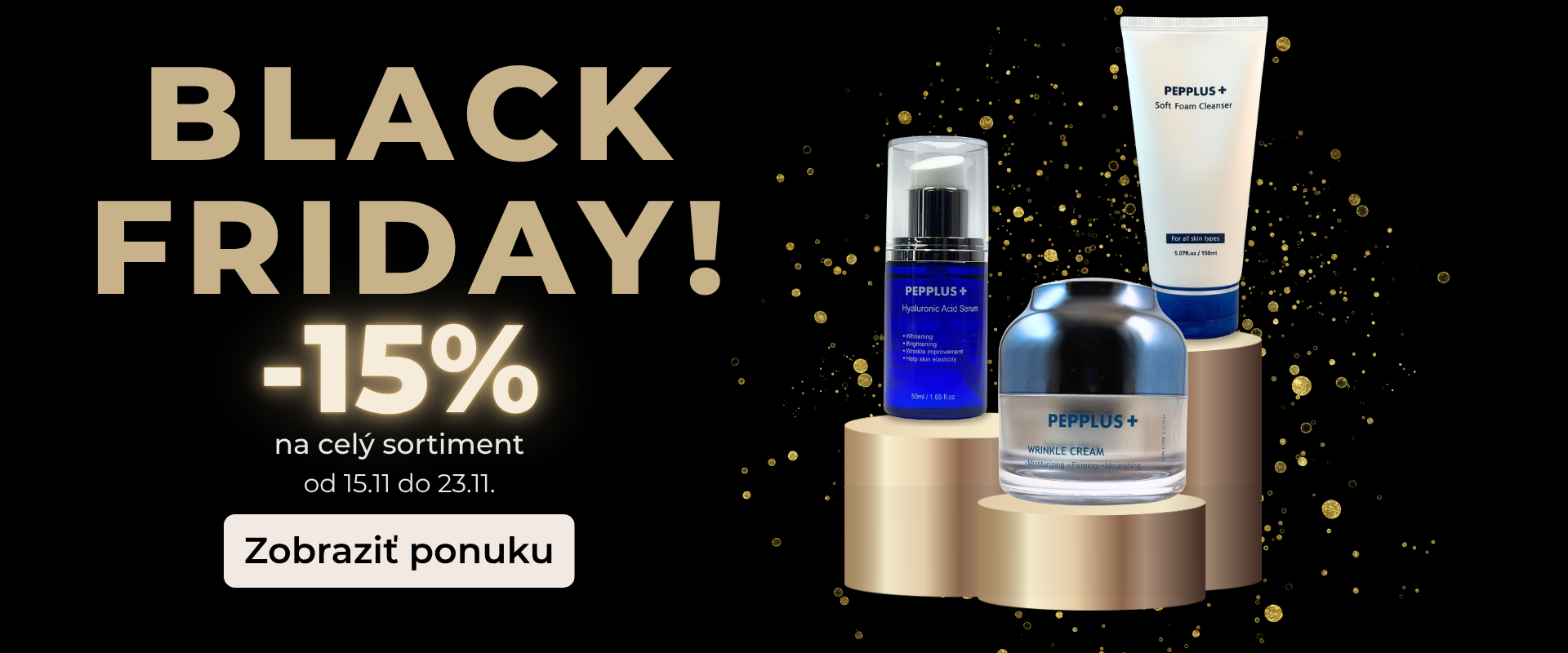 Pepplus black friday