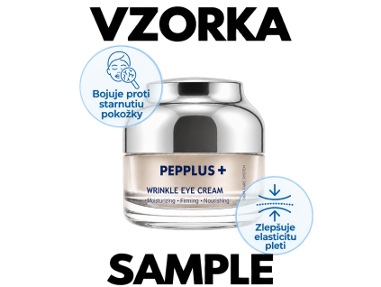 PEPPLUS+ Eye Cream Sample Mockup