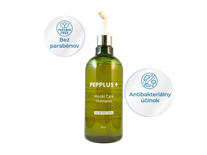 Hinoki Care PEPPLUS šampón bez PARABÉNOV
