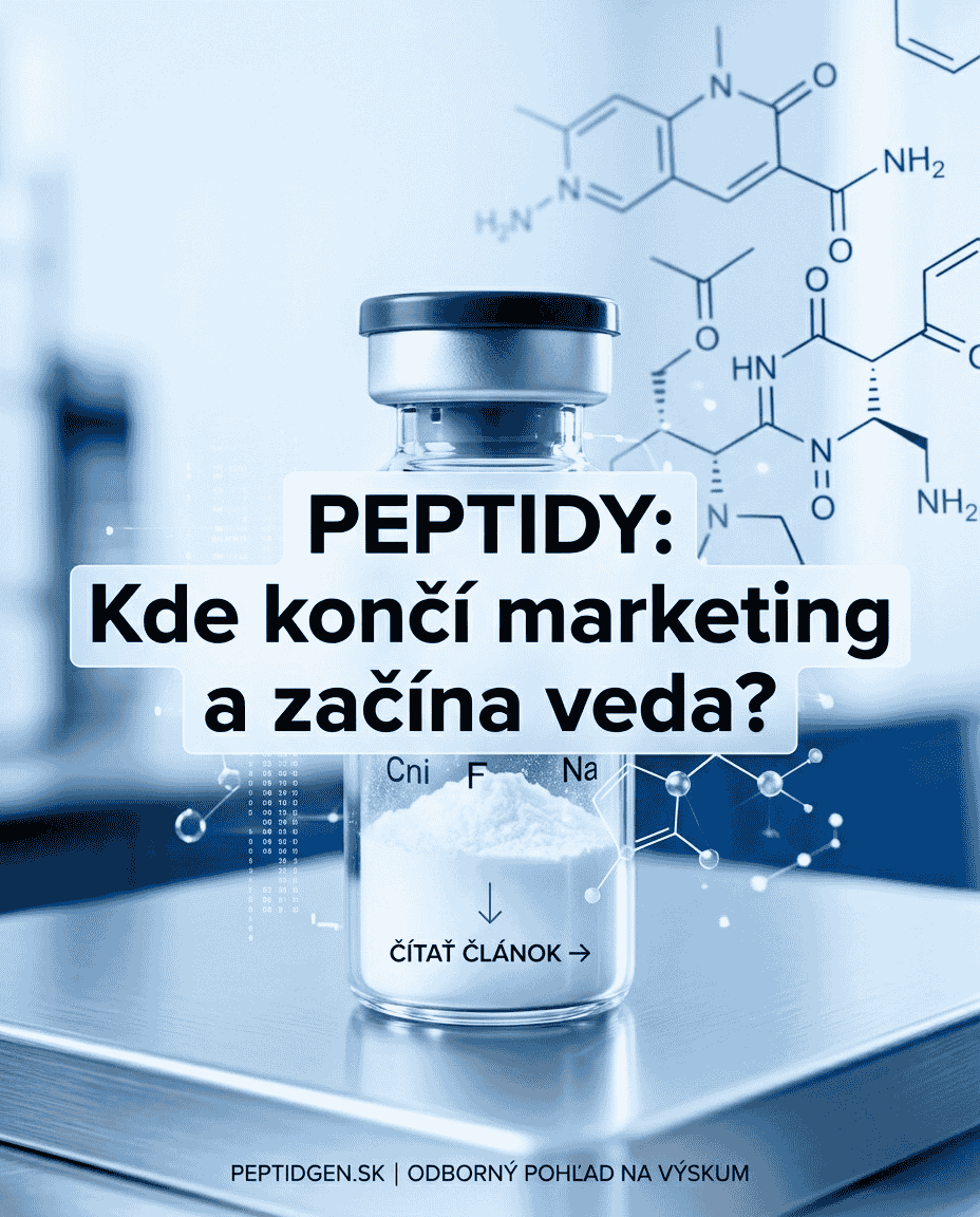 Výskumné peptidy na Slovensku: Fakty o kvalite, legislatíve a bezpečnosti