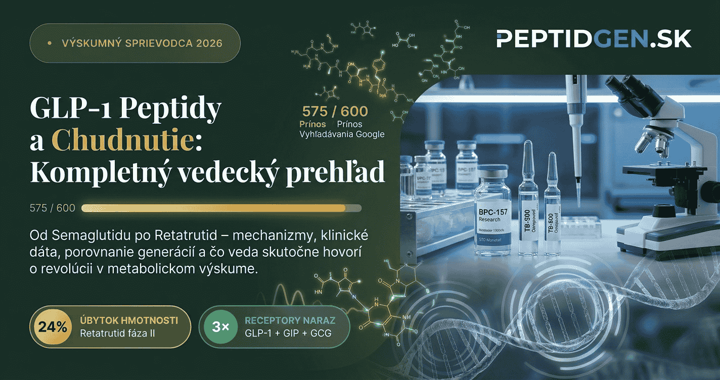 GLP-1 Výskumné Peptidy: Vedecký prehľad