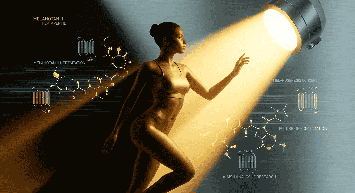 Melanotan 2 (MT-II): Kompletný vedecký sprievodca melanokortínovým systémom 2026 | Peptidgen.sk