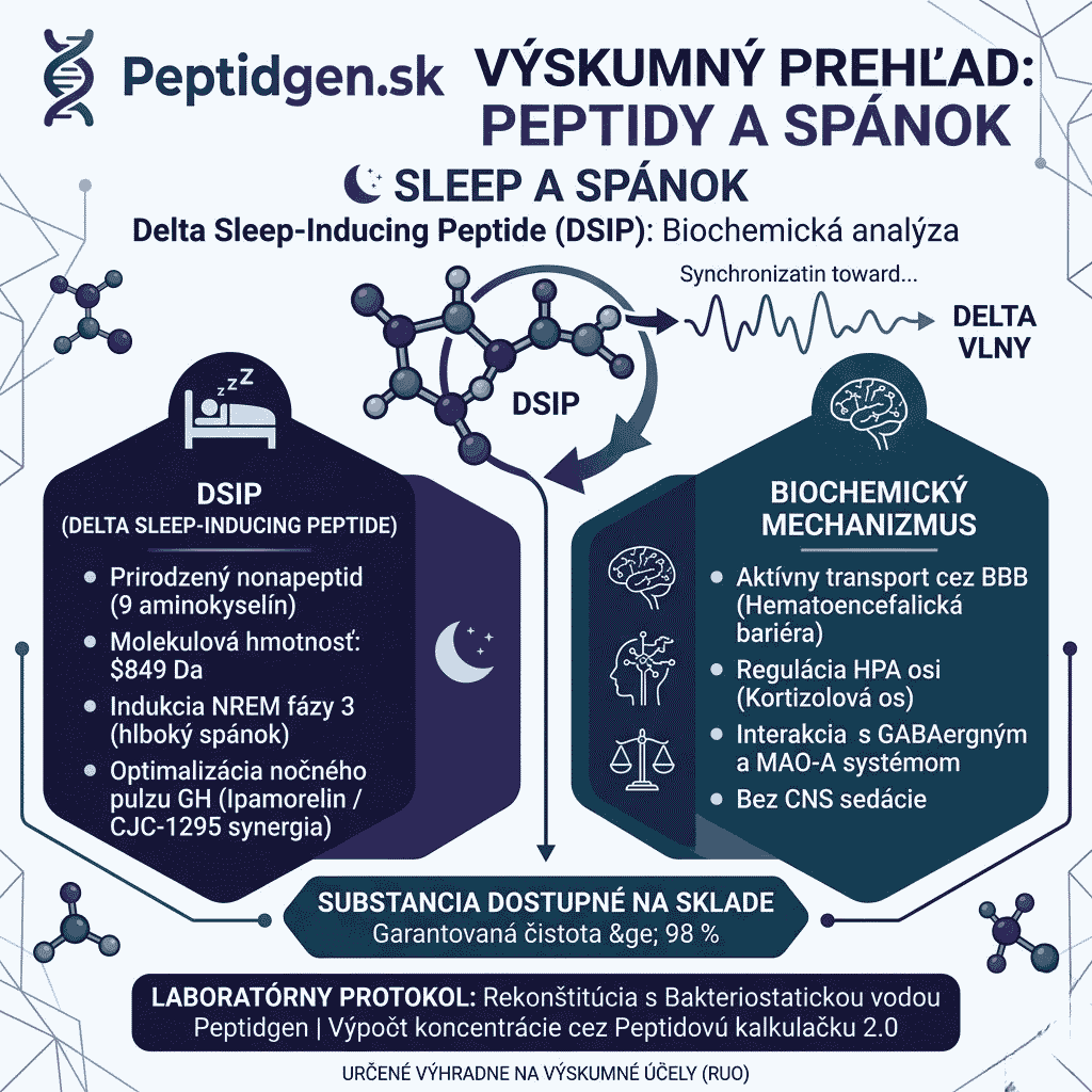Peptidy a spánok: Biochemická analýza substancie DSIP