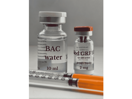 Modified GRF 1-29 (CJC-1295 bez DAC) Protocol Set | BAC Water & Inzulínové Striekačky