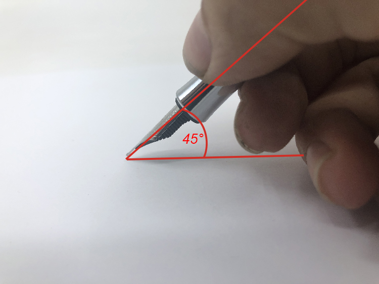 Jak správně psát plnicím perem