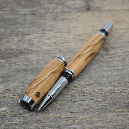 luxusni drevene kulickove pero Portland S Betlemska oliva9