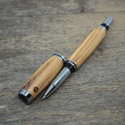 luxusni drevene kulickove pero Portland S Betlemska oliva9