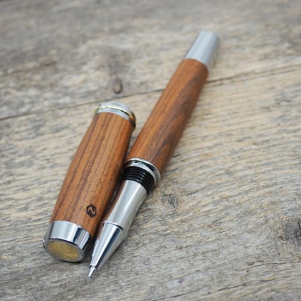 luxusni drevene kulickove pero Portland L Palisandr (9)