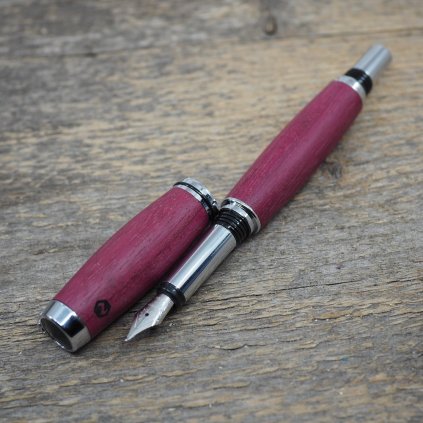 luxusni drevene plnici pero Portland S Amaranth9