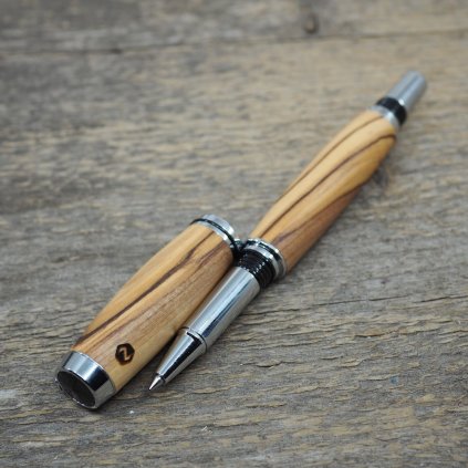 luxusni drevene kulickove pero Portland S Betlemska oliva9