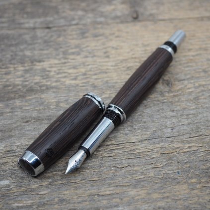 luxusni drevene plnici pero Portland S Wenge9