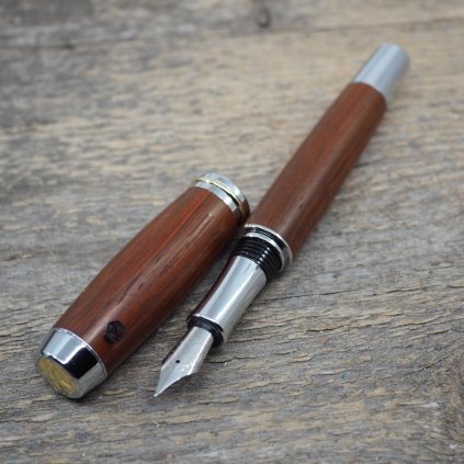 luxusni drevene plnici pero Portland L Padouk9