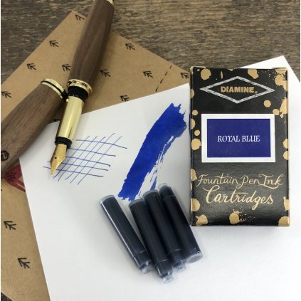 Bombicky diamine royal blue 18ks