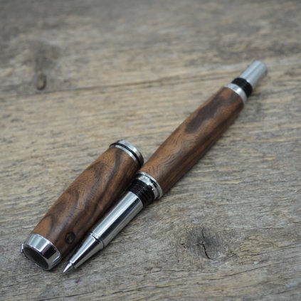 luxusni drevene kulickove pero Portland S Turecky Orech (9)