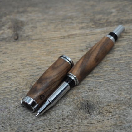 luxusni drevene kulickove pero Portland S Turecky Orech (9)