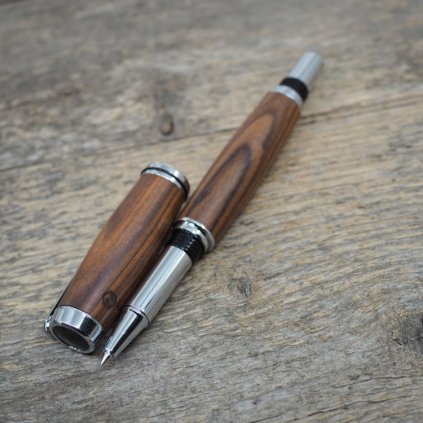 luxusni drevene kulickove pero Portland S Palisandr (9)