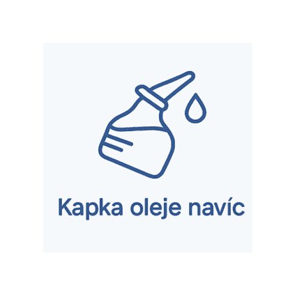 Kapka oleje navíc